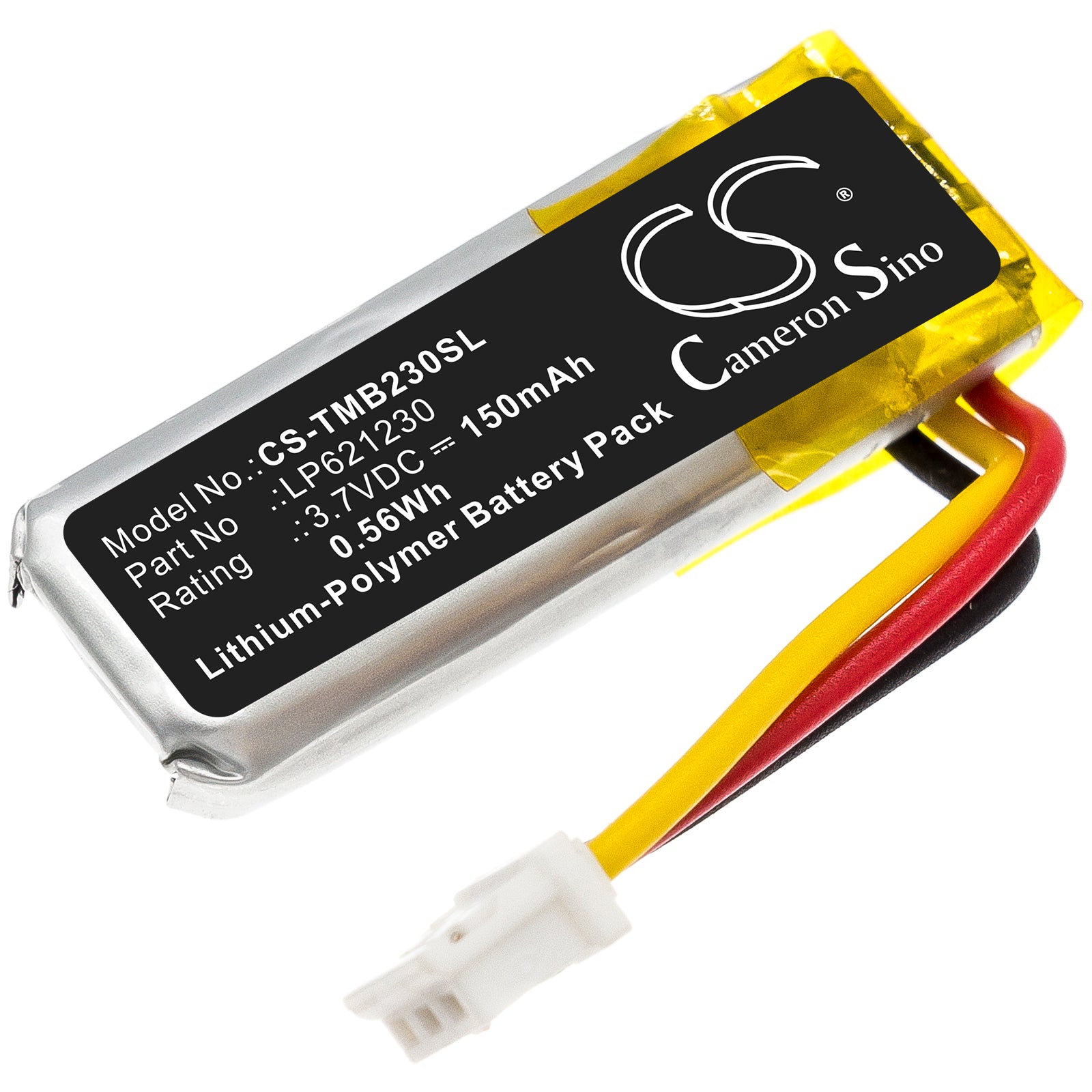 150mAh 3.7V Li-Polymer Battery for Teltonika FMB/FMA GPS Trackers, LP621230 - Survey & Test Equipment Replacement
