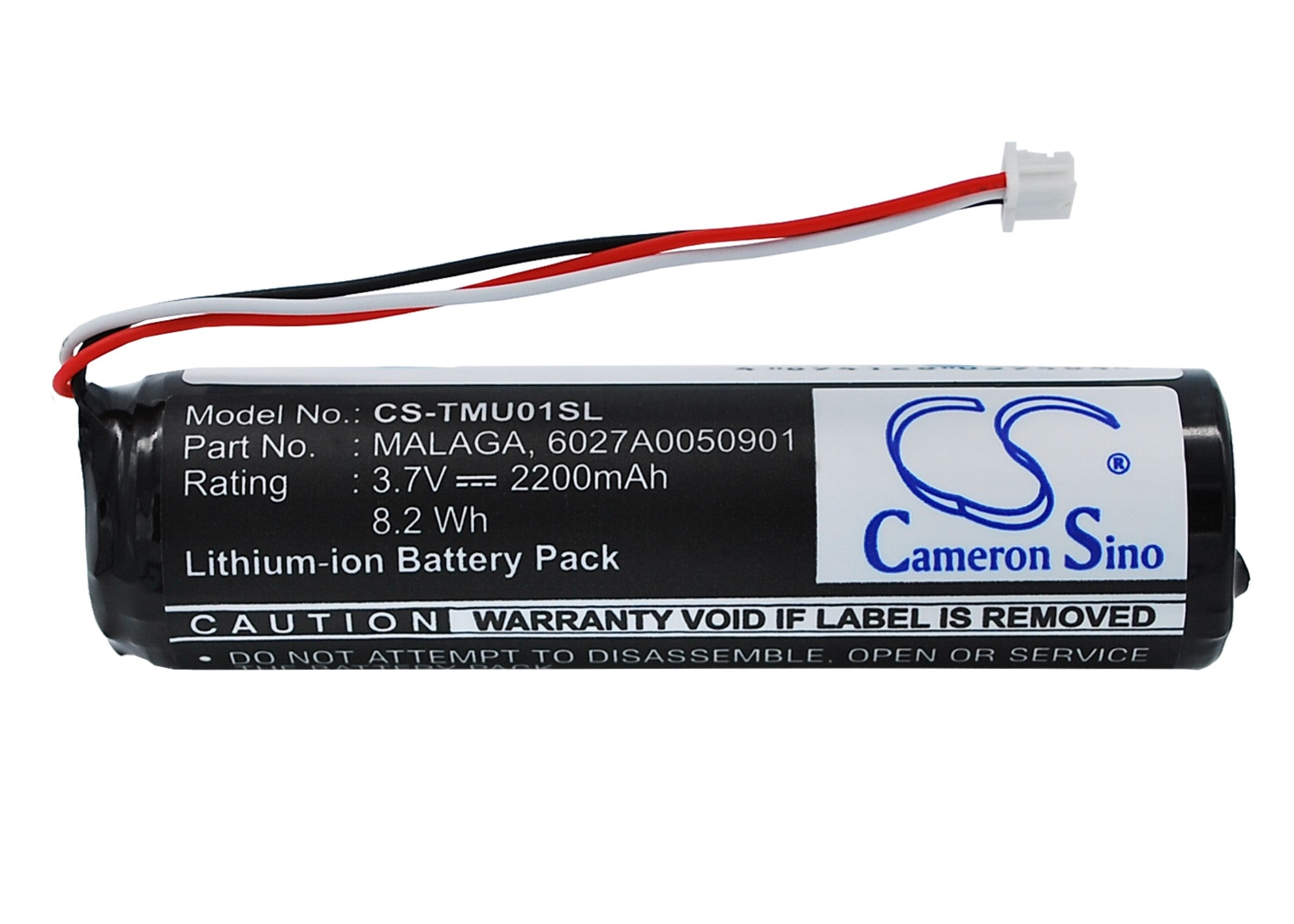 2200mAh Replacement Battery for TomTom Urban Rider GPS (4GC01) & Rider 2nd Edition (4GD00) - 3.7V Li-ion
