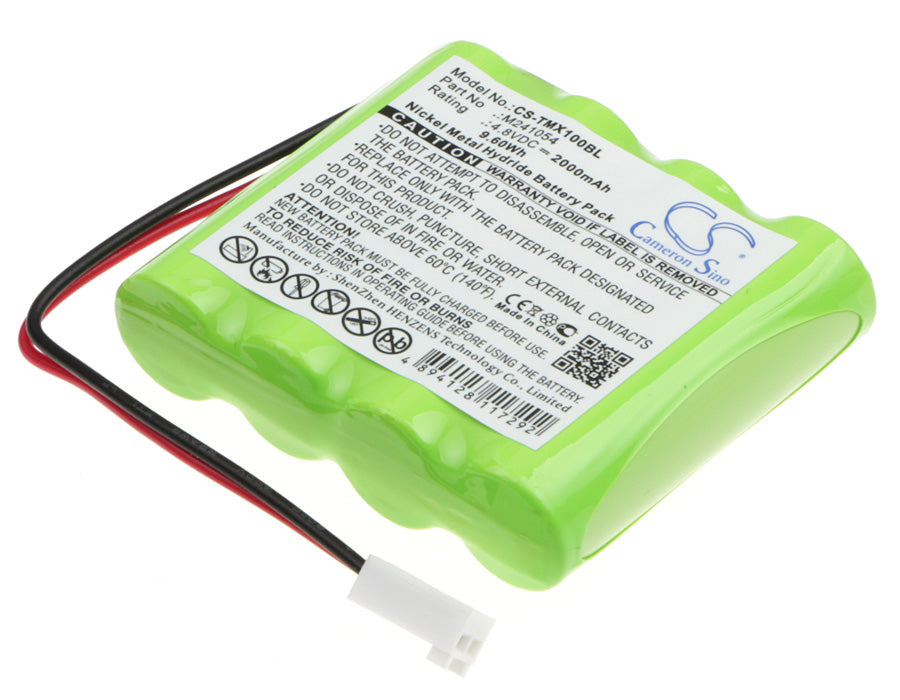 2000mAh 4.8V Ni-MH Replacement Battery for Teleradio Crane Remote LE-TX-MX10, LI-TX-MN6, LI-TX-MD10
