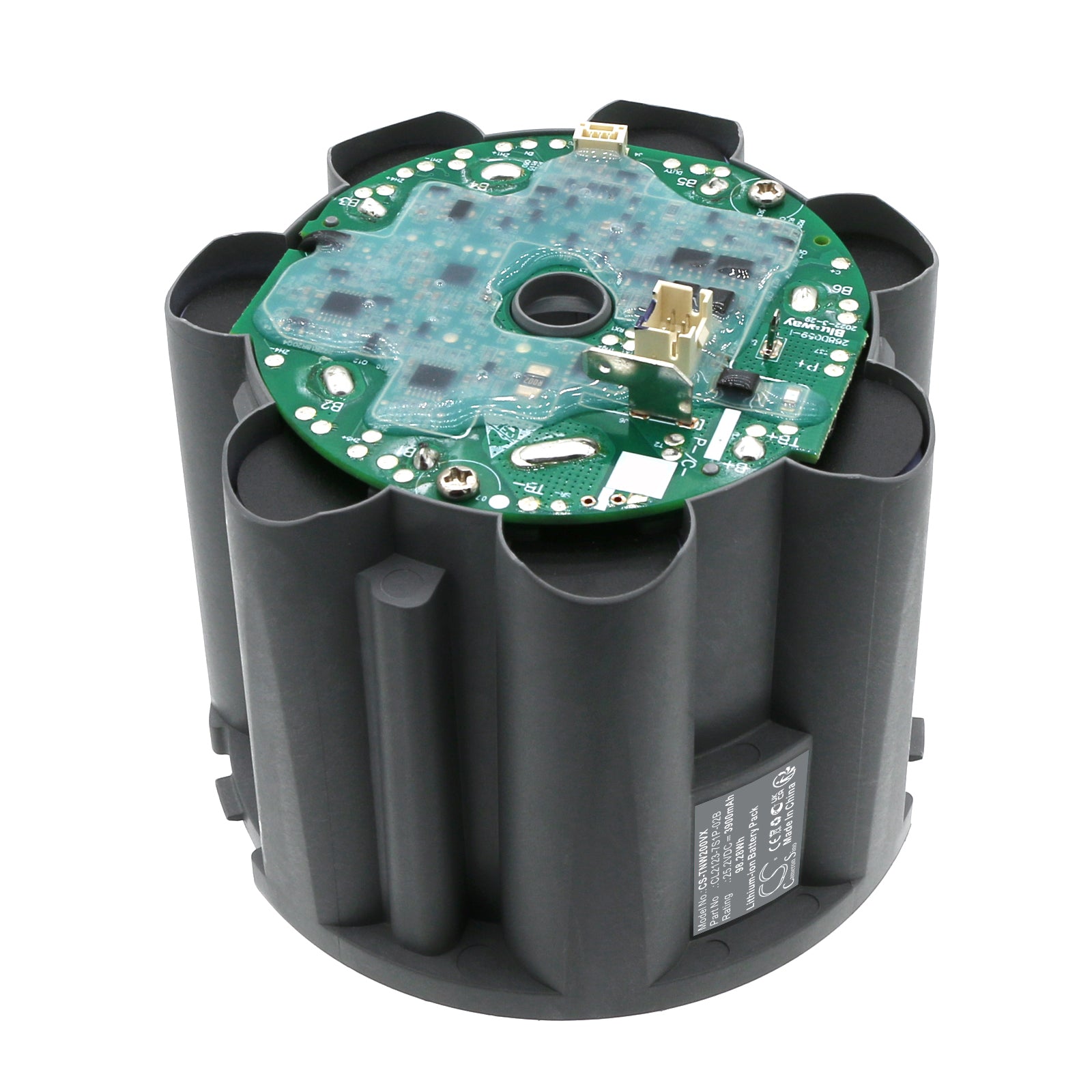 25.2V 3900mAh Replacement Battery for Tineco Floor One Booster Pro 3.0, 3.0LED, 3.0LCD Vacuum - High Capacity Power Upgrade
