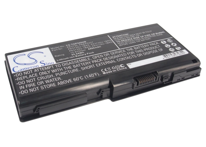 8800mAh Extended Life Laptop Battery for Toshiba Dynabook Qosmio Satellite - 10.8V Li-ion - GXW/70LW, X500, P500 Series
