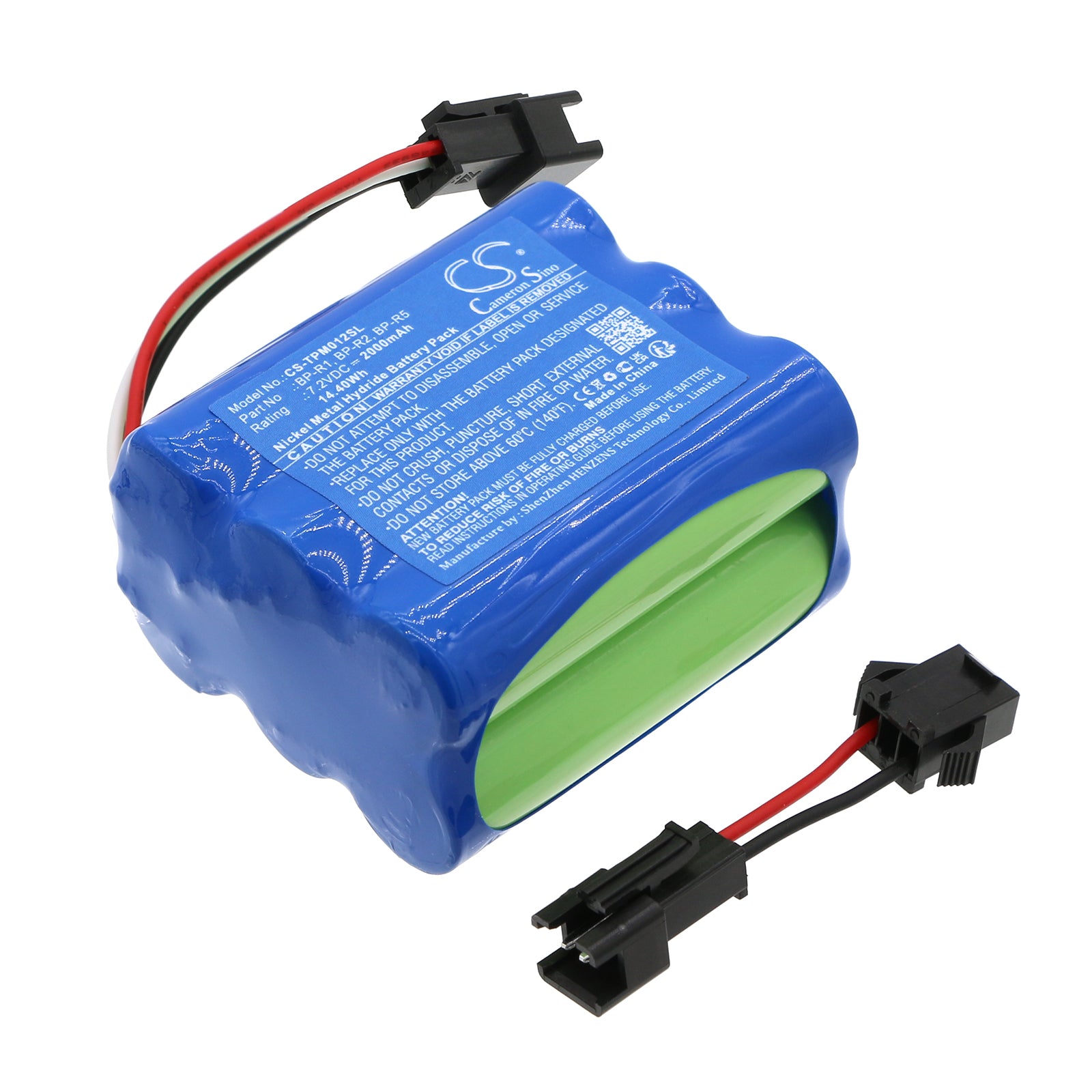 7.2V 2000mAh Ni-MH Replacement Battery for Tivoli PAL iPAL & TEAC Digital Radios
