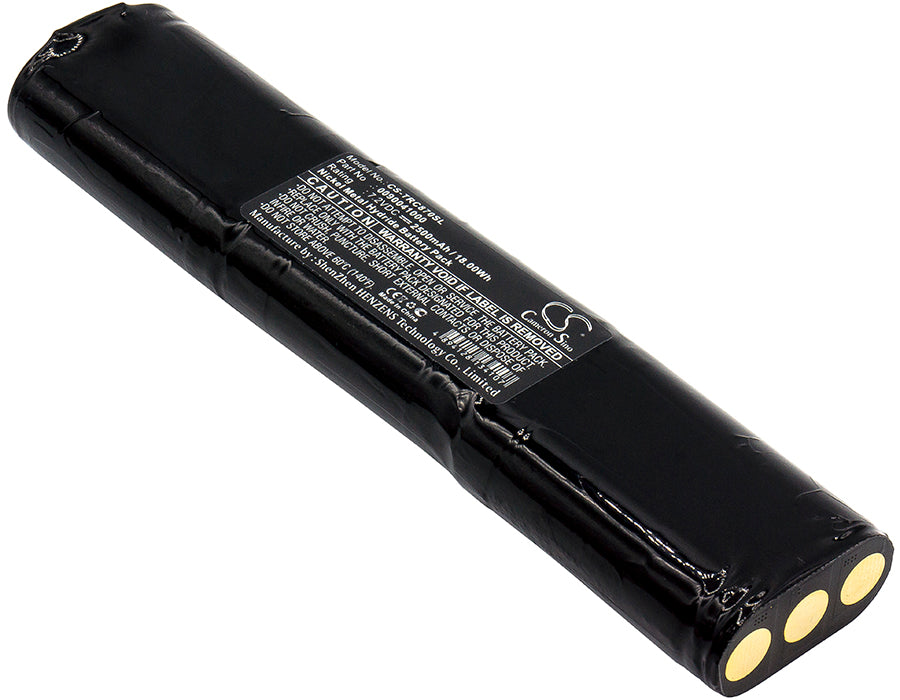 7.2V 2500mAh Ni-MH Replacement Battery Pack for Trilithic 860DSP/860DSPi Signal Analyzers
