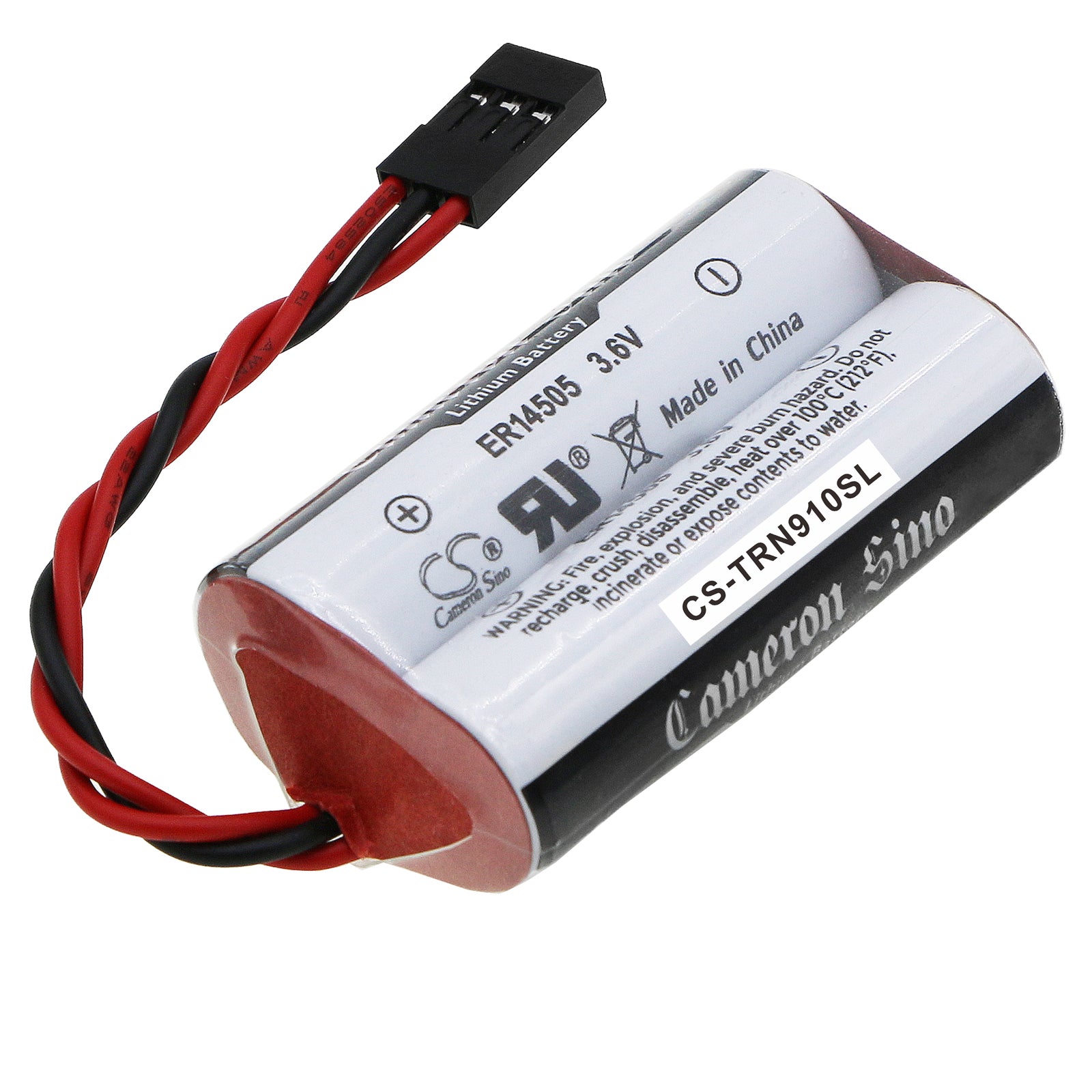 5400mAh Battery for Triton Payment Terminals: 9100, 9600, 9700, FT5000, RL/RT Series - 3.6V Li-MnO2 Replacement
