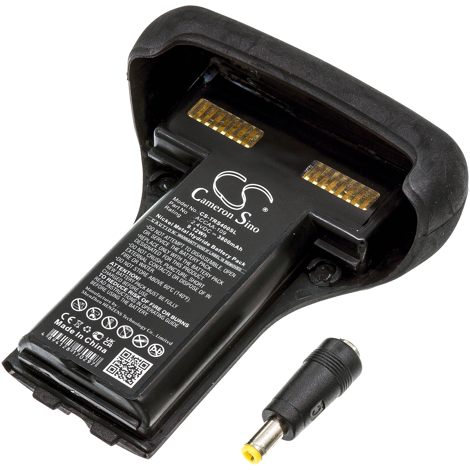 3800mAh Ni-MH Battery for Trimble Recon 200/200X/400/400X Survey Data Collectors - 2.4V, 9.12Wh Replacement Power Pack
