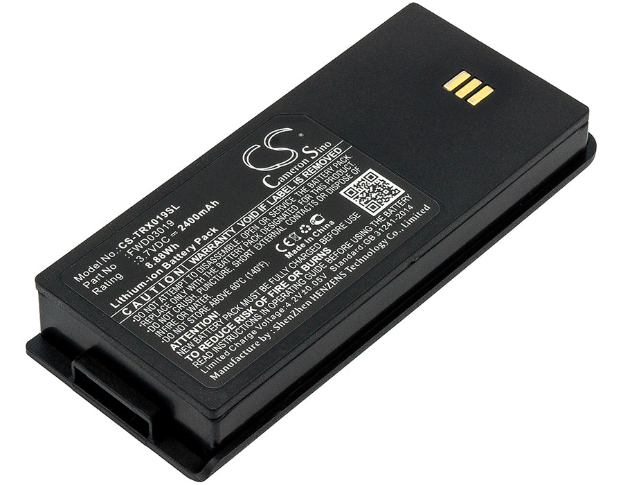 Thuraya XT Dual & XT Satellite Phone 2400mAh Replacement Battery - 3.7V Li-ion, FWD03019
