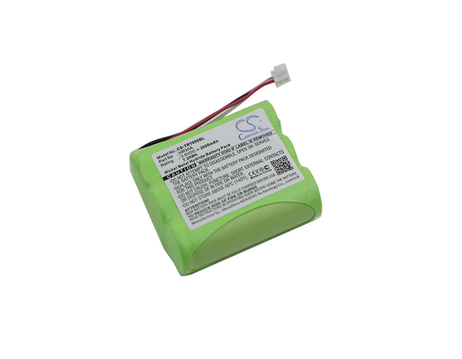 2000mAh 3.6V Ni-MH Replacement Battery for Tyro Crane Remote (TY 55.00.56, HR3AA) - Extended Life Power Solution
