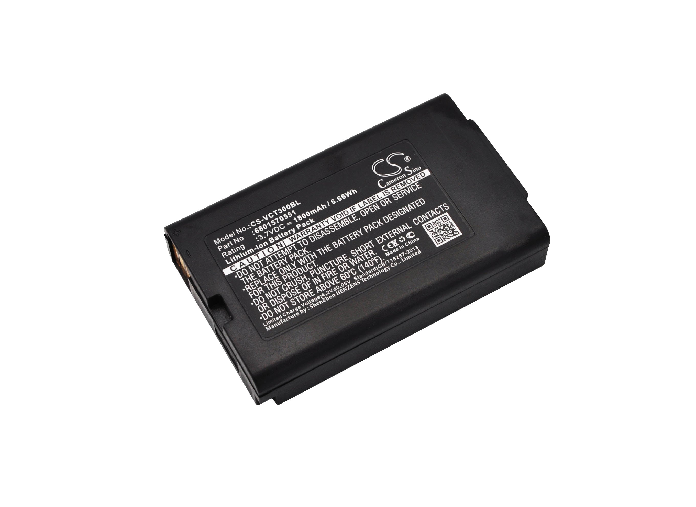 VECTRON Mobilepro Battery: 1800mAh 3.7V Li-ion Replacement for Mobilepro, Mobilepro 2, B30 Terminal
