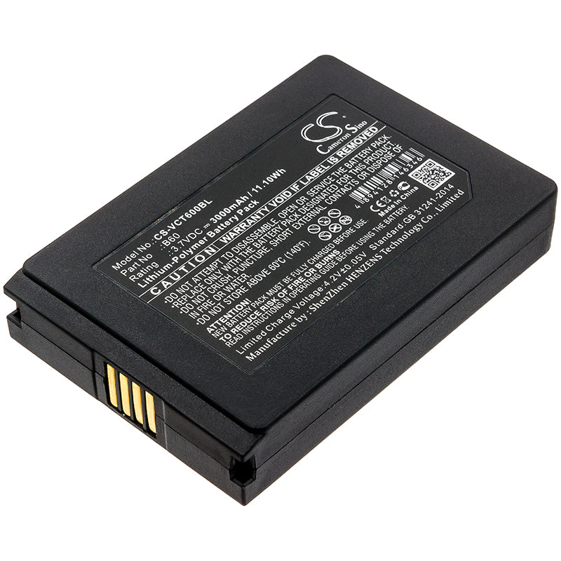 VECTRON Mobilepro 3 & III Payment Terminal Battery - 3000mAh, 3.7V Li-Polymer Replacement
