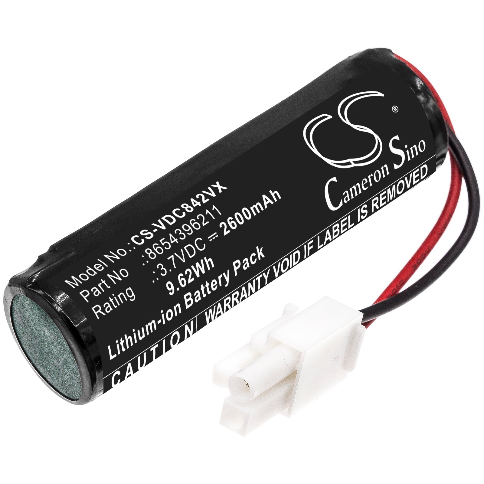 2600mAh Replacement Battery for Vileda Quick & Clean VI409842 Vacuum - 3.7V Li-ion, Cordless Cleaning Upgrade
