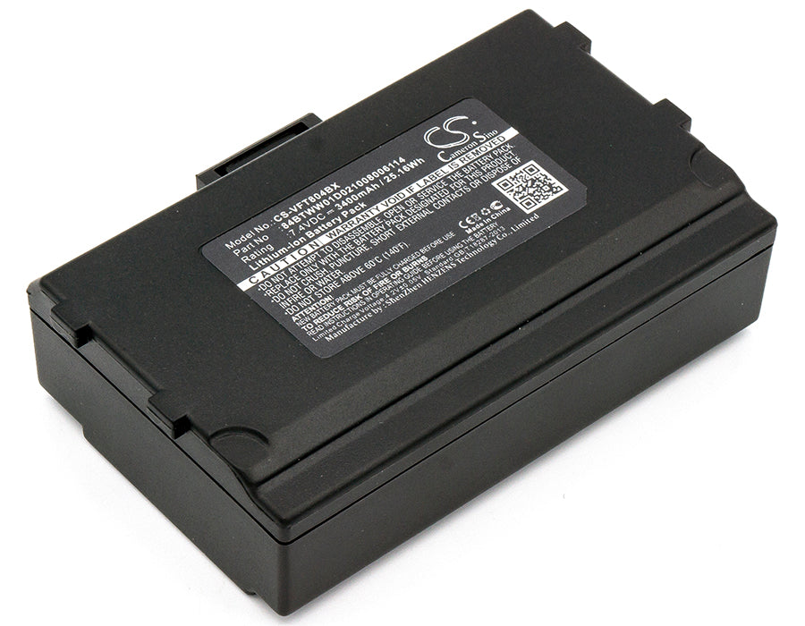 3400mAh 7.4V Li-ion Replacement Battery for VeriFone Nurit 8040, 8400 Payment Terminals
