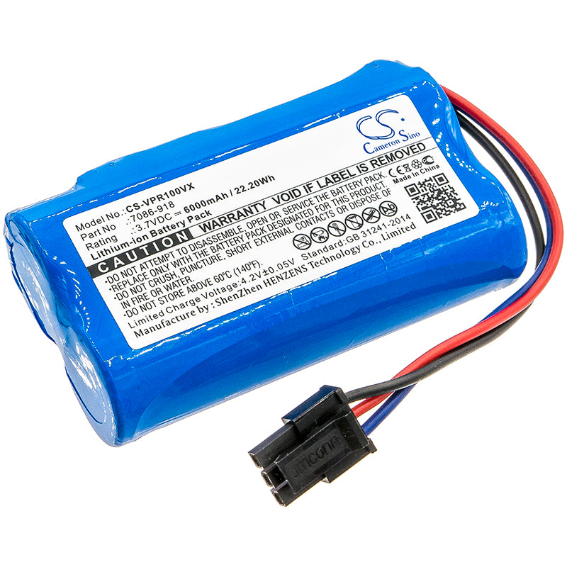6000mAh 3.7V Li-Ion Battery for WOLF Garten Power 80 Plus, BS80 Plus & MTD5031-M6-0016 Tools
