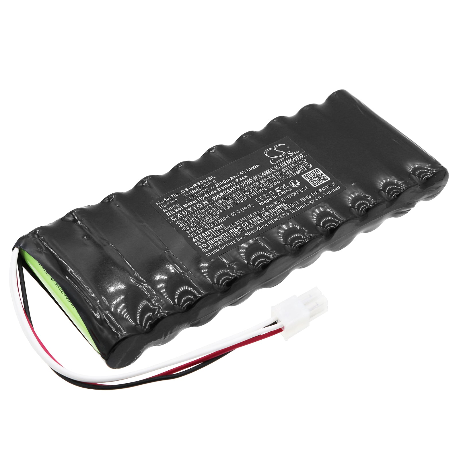 12V 3800mAh Ni-MH Replacement Battery for KWS ELECTRONIC Varos 307 Surveying Equipment - High Capacity 45.6Wh

