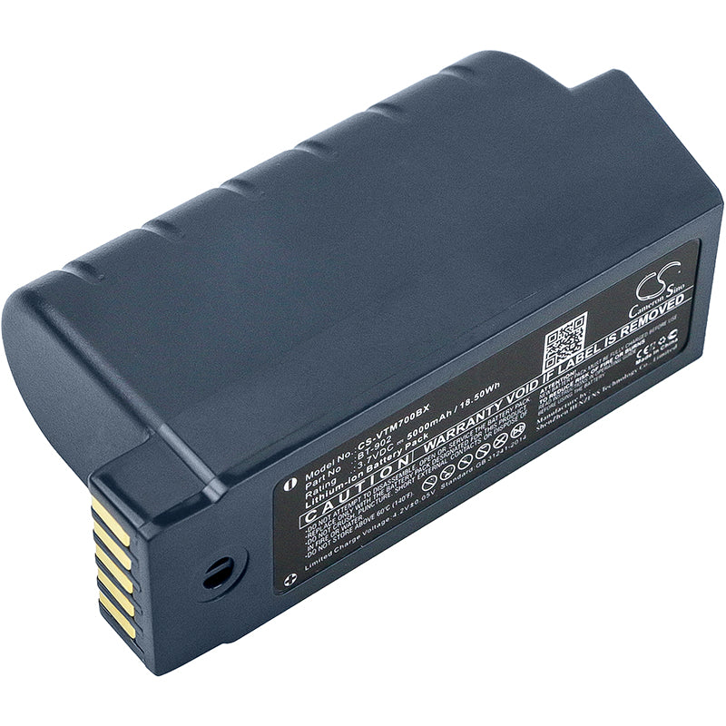 5000mAh Battery for Honeywell Voice A700x & Vocollect Talkman A700 Scanners, 3.7V Li-ion Replacement
