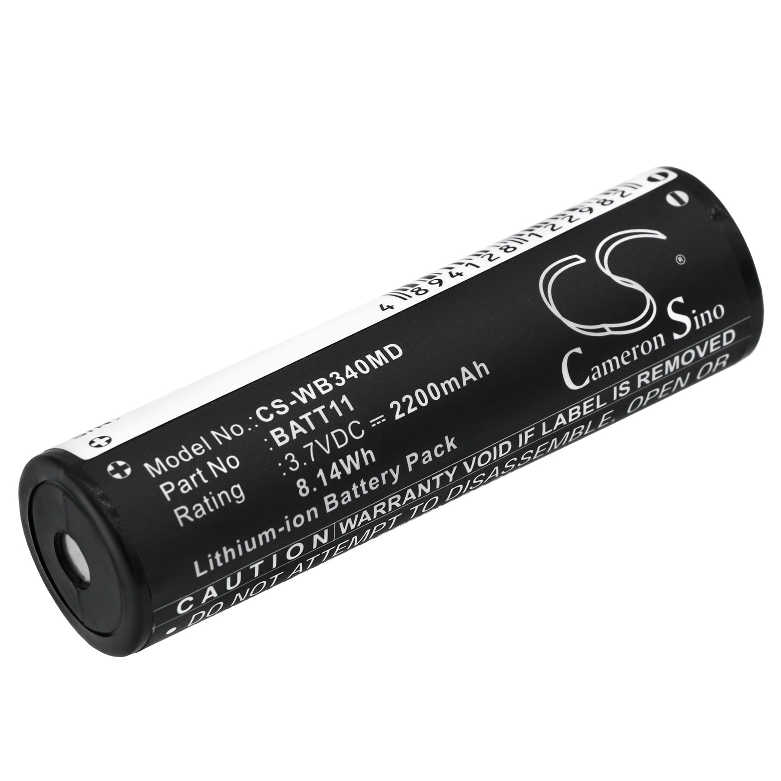 3.7V 2200mAh Li-ion Battery - Riester/Welch Allyn Otoscope, Laryngoscope & Connex ProBP - Medical Grade Replacement
