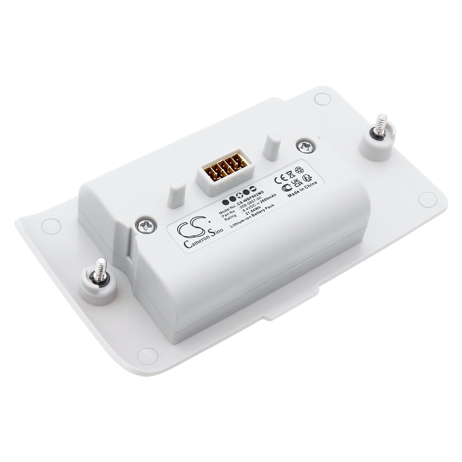 2600mAh Replacement Battery for Welch Allyn Propaq LT 802LTRN Monitor - 8.4V Li-ion Medical Grade Replacement
