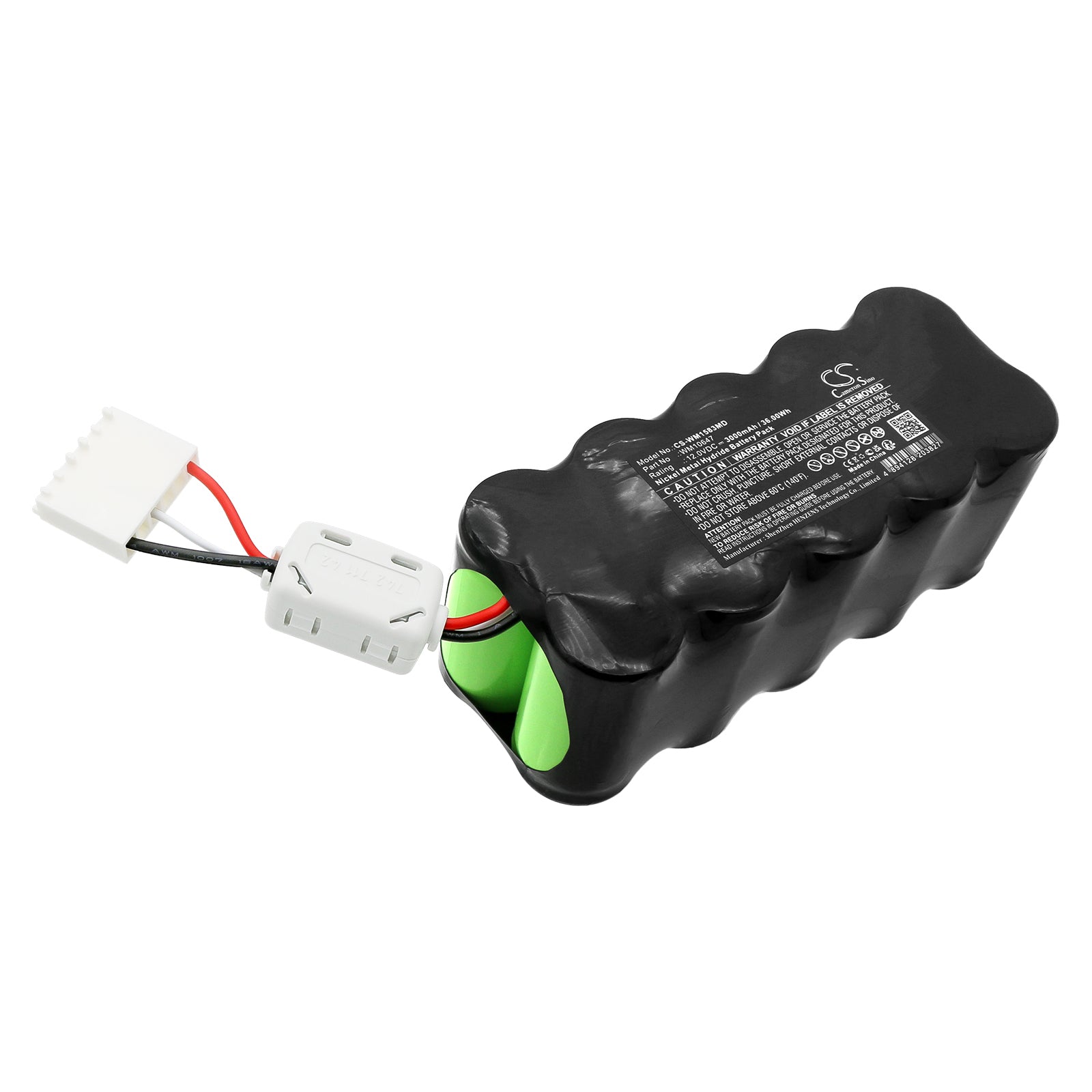 12V 3000mAh Ni-MH Replacement Battery for WEINMANN Accuvac Rescue Pump Aspirator - WM10647 WM15830 29288
