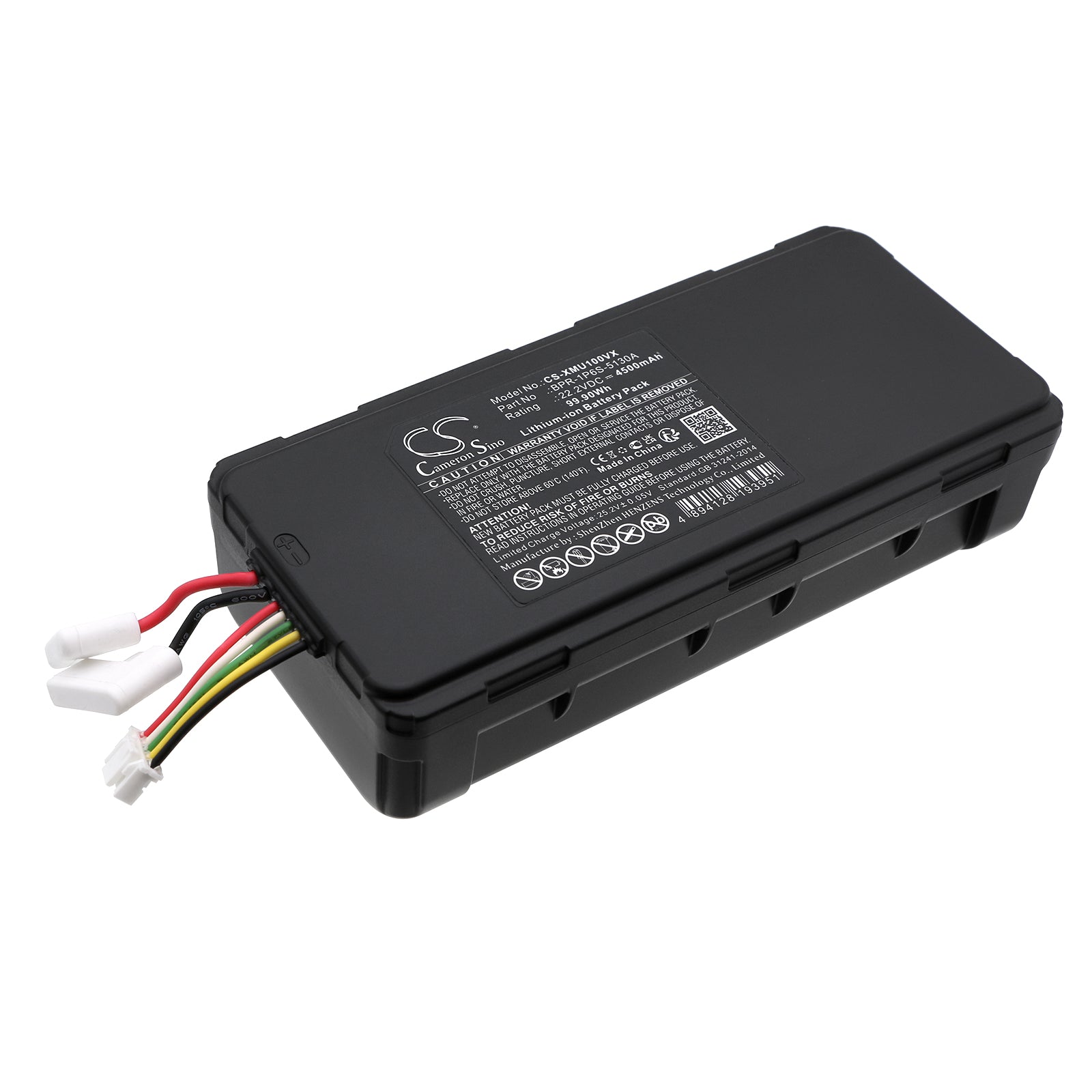 4500mAh 22.2V Replacement Battery for Roborock Dyad U10 & Dyad Air Wet Dry Vacuum, 99.9Wh
