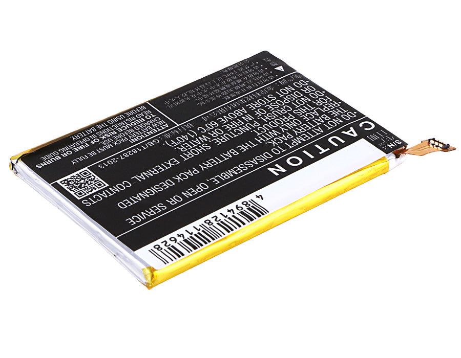 3000mAh Replacement Battery for ZTE Axon A2015/Lux & Blade V7 Max (Li3830T43P6h775556) - 3.8V 11.4Wh Li-Polymer
