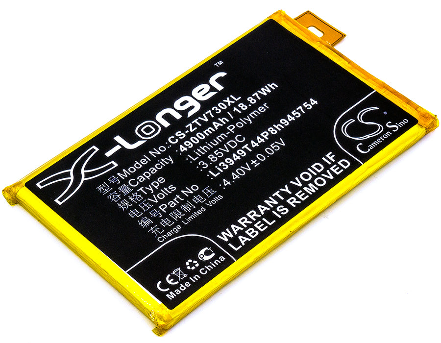 4900mAh Li-ion Replacement Battery for ZTE Blade A2 Plus & A610 Plus Phones - Li3949T44P8h945754
