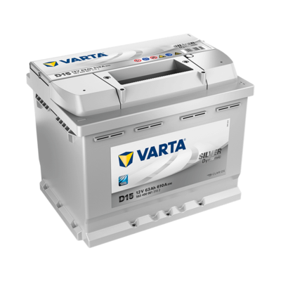 VARTA Silver Dynamic DIN55 MF Car Battery - German Engineered Power, 12V, High Performance, Standard & Start-Stop Vehicles, 12-Month Commercial Warranty 