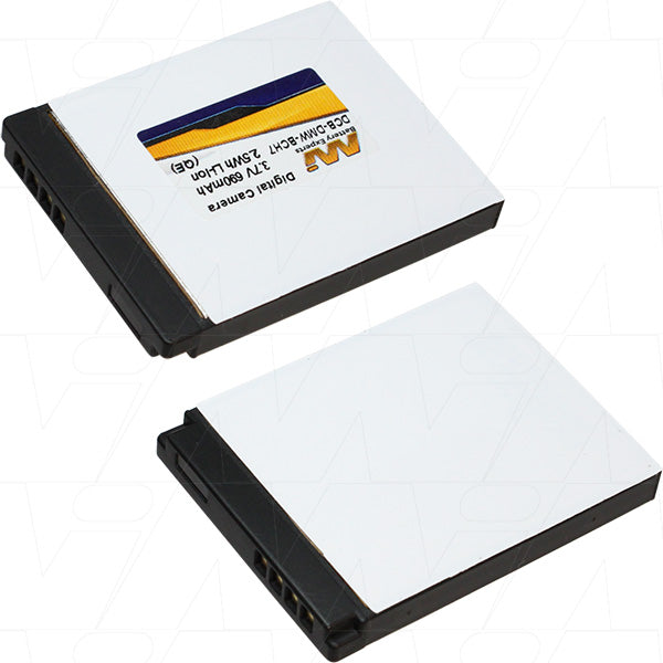 MI Battery Experts DCB-DMW-BCH7-BP1 Professional-Grade 690mAh Lithium-Ion Camera Battery for Extended Shooting Sessions