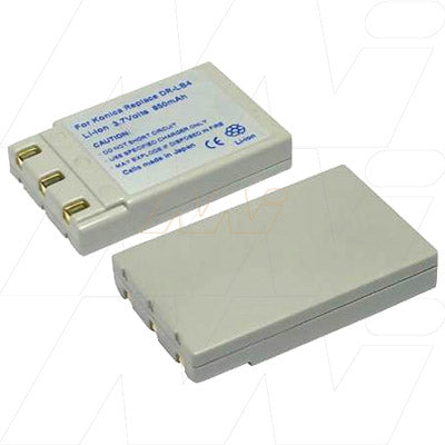 Professional MI Battery Experts DCB-DRLB4-BP1 Digital Camera Battery - 850mAh, 3.7V Li-Ion, 26g Lightweight