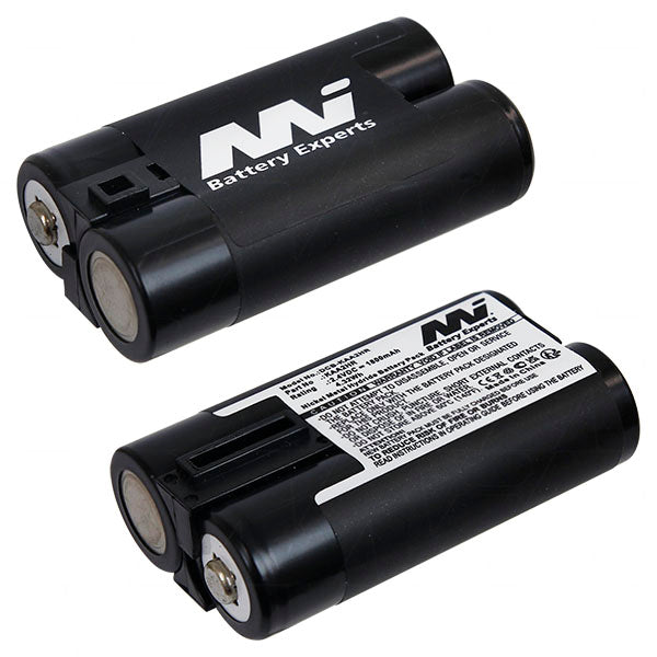 MI Battery Experts DCB-KAA2HR-BP1 Professional NiMH Digital Camera Battery, 1.8Ah Capacity, 3.6Wh, 56g, for High-Demand Photography