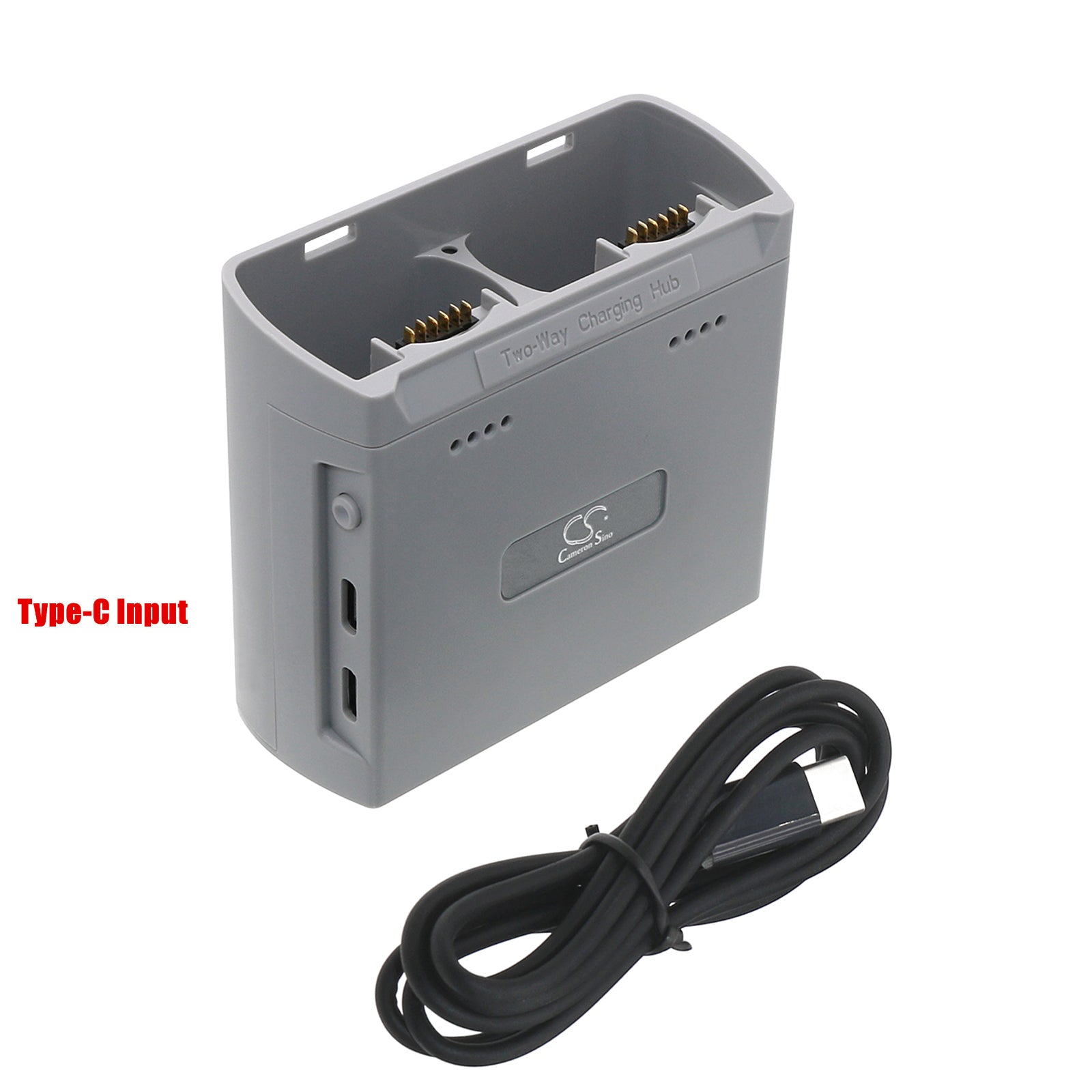 DJI Mini 2/SE Drone Battery Charger Hub - Dual USB C, Fast Charging, 3-Battery Sequencing, 150W Power
