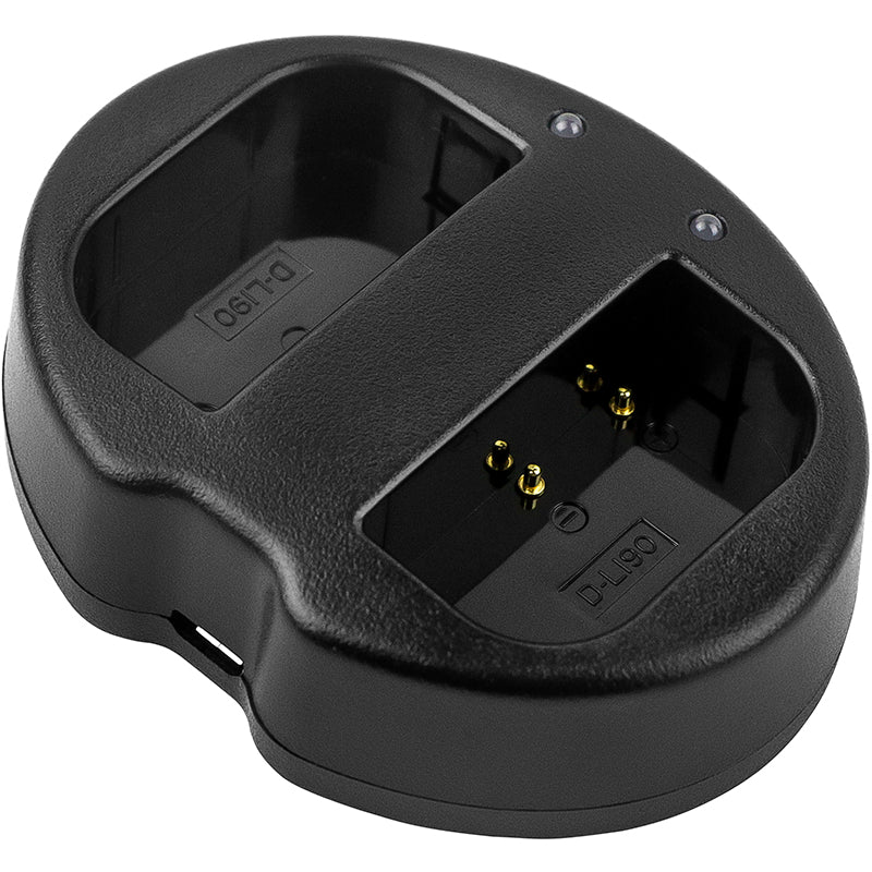 Pentax Camera Charger: K-7, K-5, 645D, K-3 Series - D-BC90/D-LI90 Replacement, Compact Design: 80.63mm x 63.95mm.
