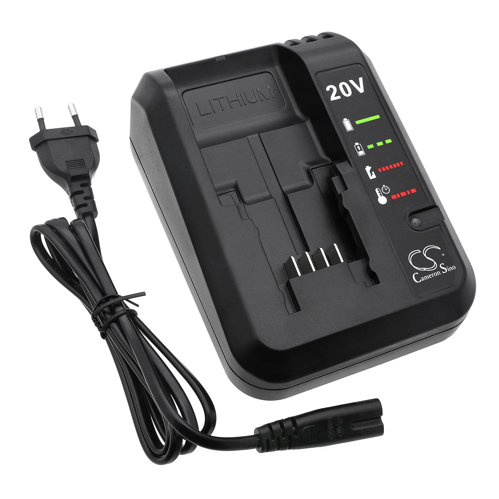 Black & Decker/Porter Cable/Stanley 18/20V Power Tool Battery Charger - Compact 160x116x65mm, 687AC/DCV
