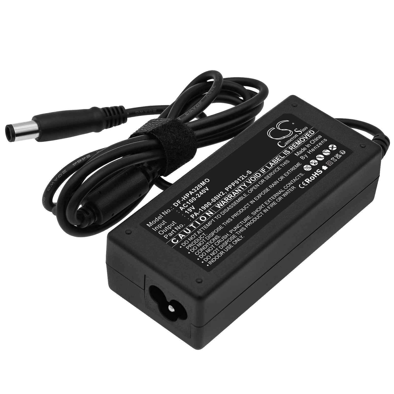 Φ7.4xΦ5.0 90W 19V Laptop Adapter - Compaq Thin Client Series Replacement Charger; HP 384020-001 Compatible
