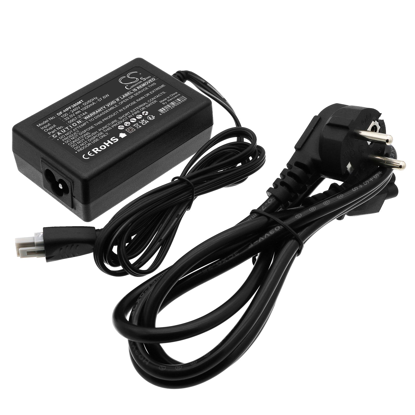 HP Printer Power Adapter 109x58x37mm for Deskjet, PSC, Officejet Pro Series - Replaces 0957-2144
