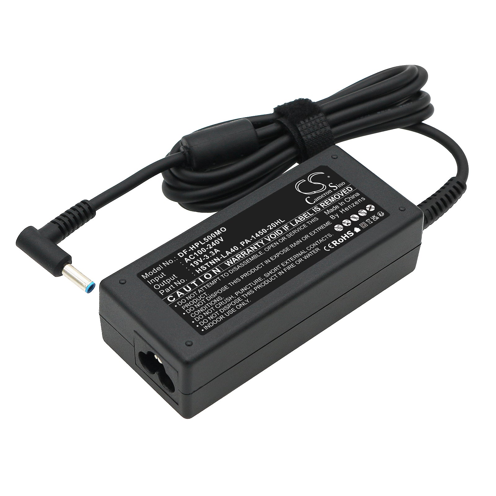 45W HP Laptop Charger: 4.5x3.0mm Connector - TPN-W122 Compatible - ProBook, Pavilion, Envy - AC Adapter

