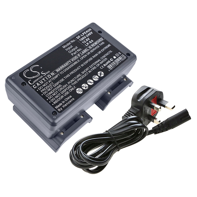 AC to DC Charger for Canon EOS-1D Series Cameras & Speedlites, LC-E4/E4N Replacement, 159.84x94.90x60.55mm Compact
