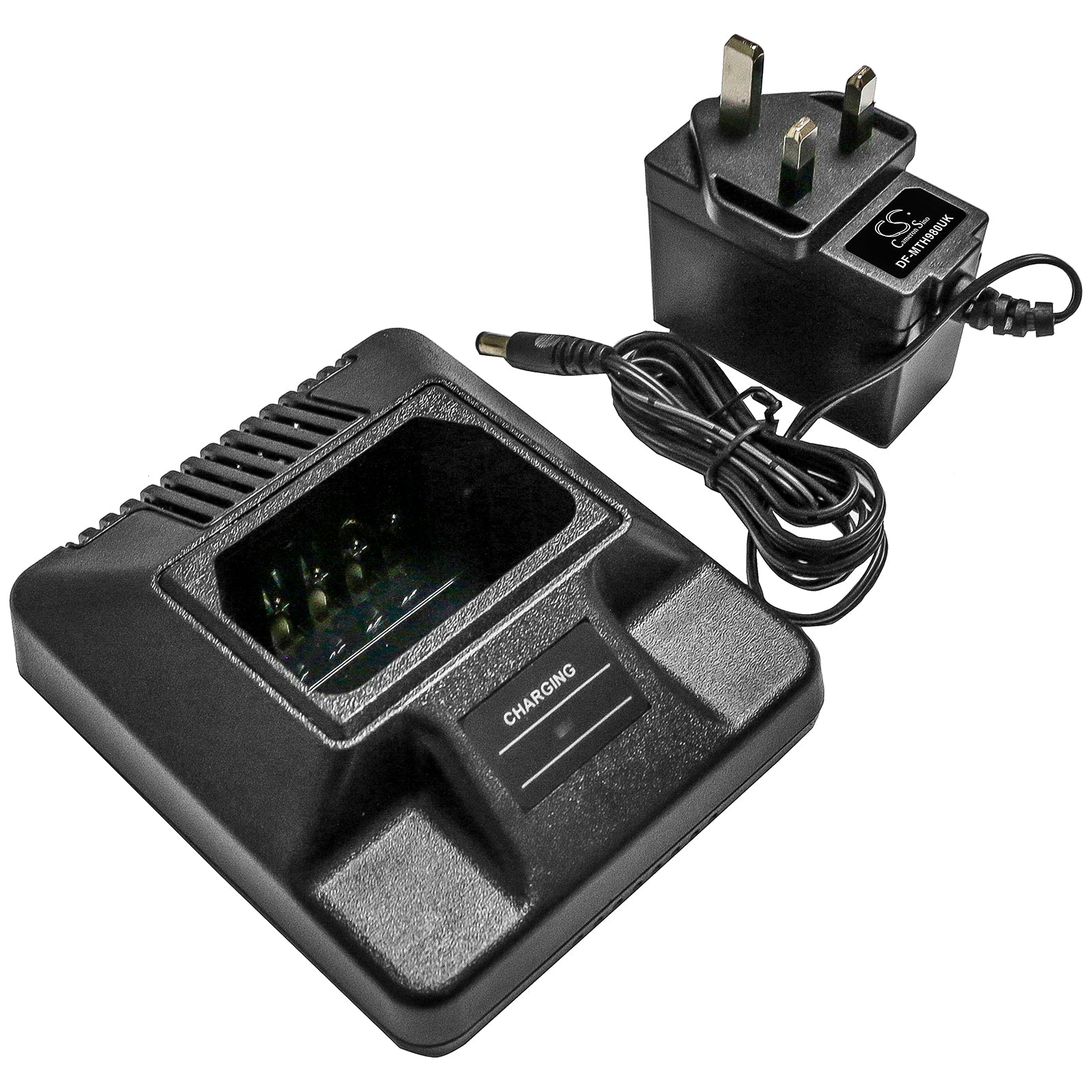 Motorola GP/GTX/MTX Two-Way Radio Charger - Desktop Pod, HNN8133C, HTN9805A, 380g, AC/DC, Rapid Charge
