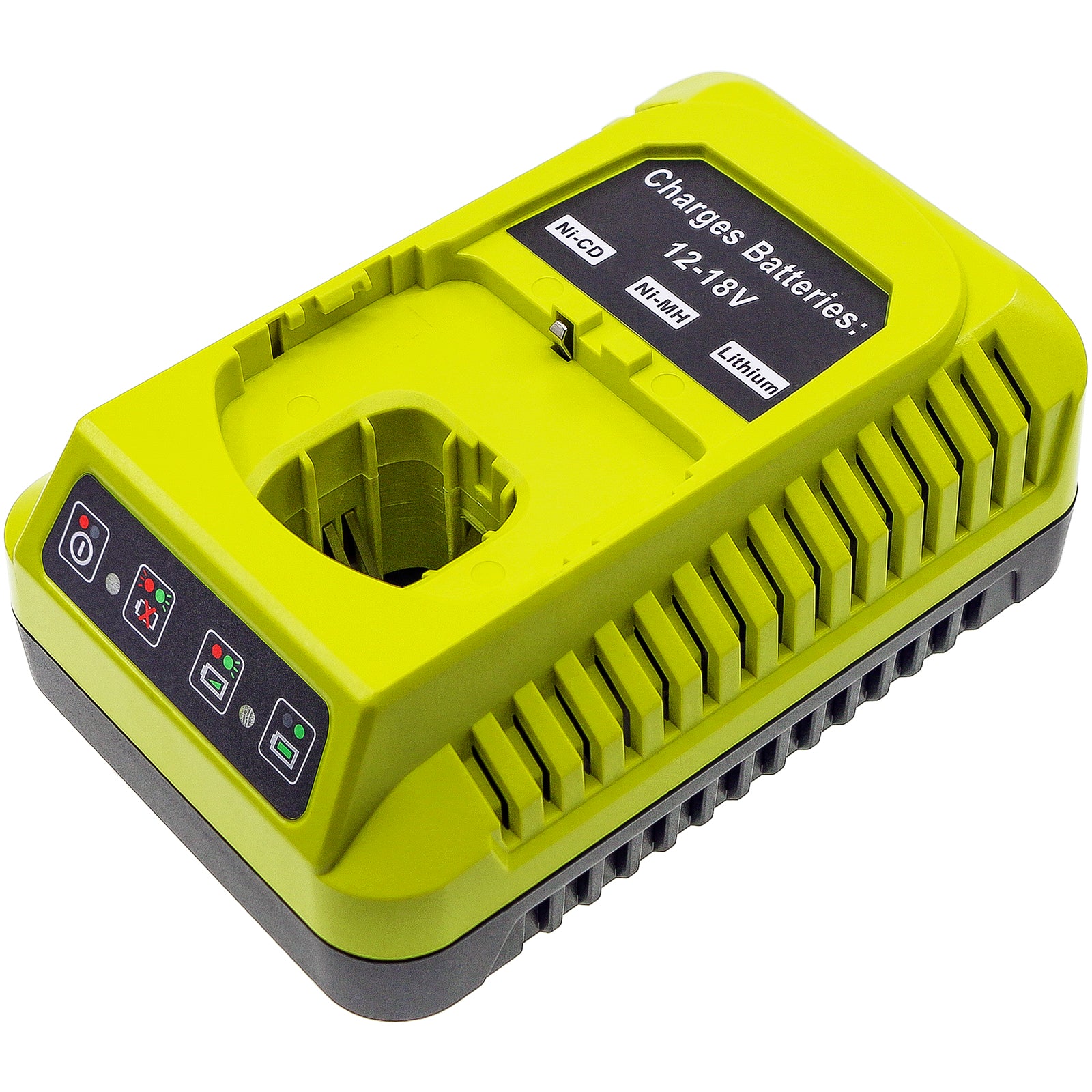 Ryobi ONE+ Battery Charger - 12V & 18V Power Tool Charger - 633V, Fits BPL1820G, JSP-180QEOM & More
