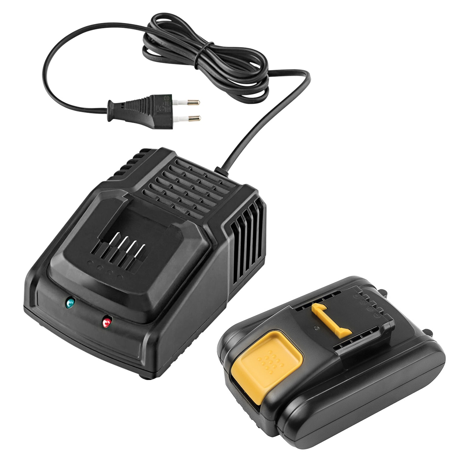 18V 1A Battery Charger for Worx Rockwell Power Tools & Lawnmowers - WA3551, WA3556, WA3570 Replacement
