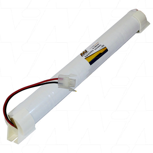 MI Battery Experts 6V 4Ah NiCd Battery - Emergency Lighting & Security System Backup Power