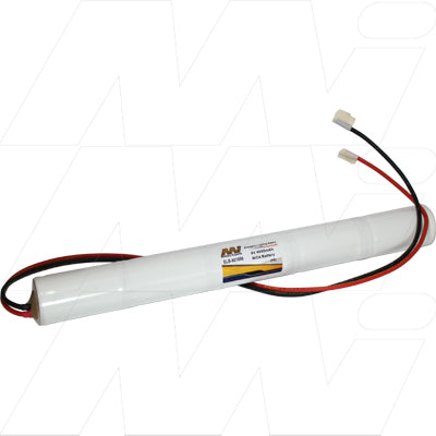 MI Battery Experts ELB-901986 6V 4Ah NiCd Emergency Lighting Battery Pack - Professional-Grade Backup Power for Critical Systems