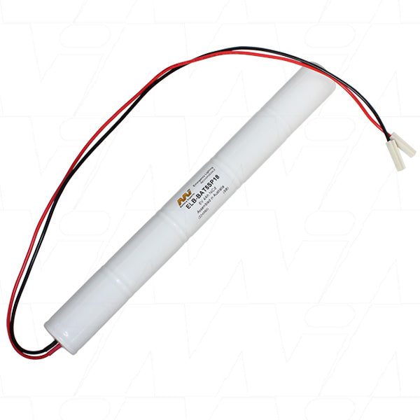 MI Battery Experts ELB-BAT5SP18 6V 4Ah NiCd Emergency Lighting Battery Pack - Long-Lasting, Quick-Response Power for Commercial Safety Systems