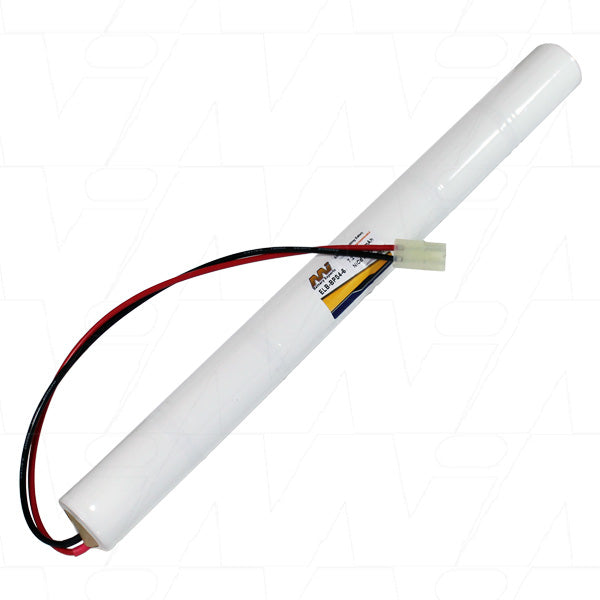 MI Battery Experts ELB-BPS4-6 Emergency Lighting Battery - 7.2V 4Ah NiCd for Commercial Safety Systems