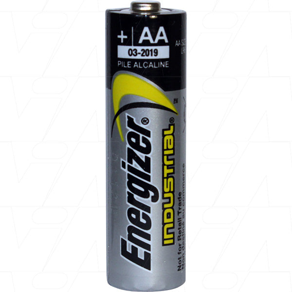 Energizer EN91 AA Alkaline Batteries Long-Lasting 1.5V Power for Devices, Leak-Resistant, 23g, 14.5x50.5mm