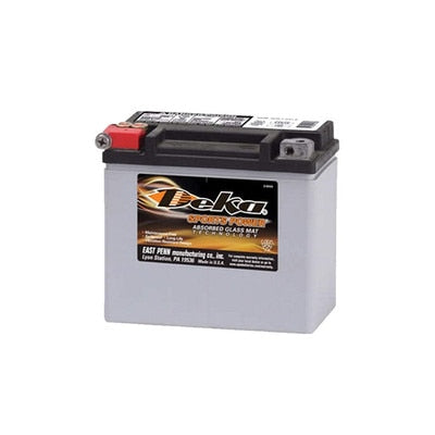 ETX14 Deka Sports Power AGM Motorcycle Battery - High Performance, Spillproof, Powersports, Maintenance-Free, 12V 