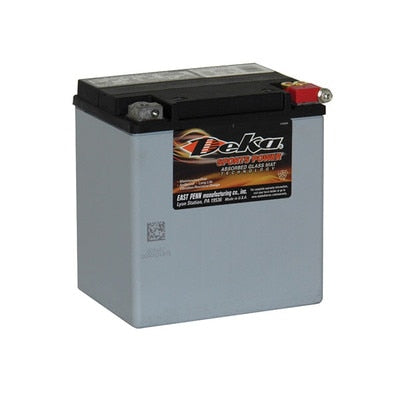 ETX30LA Deka PowerSports AGM Motorcycle Battery - High Performance, Spillproof, for ATVs, Snowmobiles, & Jet Skis 