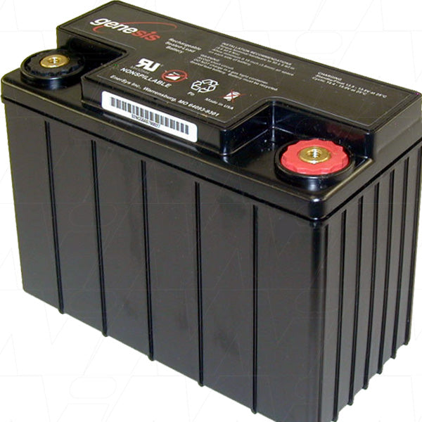 Genesis G12V13AH10EP 12V 13Ah Medical-Grade Sealed Lead Battery Maintenance-Free, Hospital-Validated for Critical Equipment