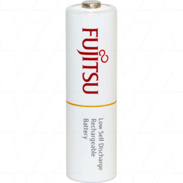 Fujitsu HR-3UTC Professional AA NiMH Rechargeable Battery - 2100 Recharge Cycles, 1.9Ah Capacity, Pre-Charged