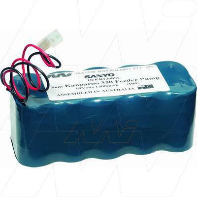 MI Battery Experts MB808 12V 1.3Ah NiCd Medical Battery - Professional-Grade Power for Critical Healthcare Equipment