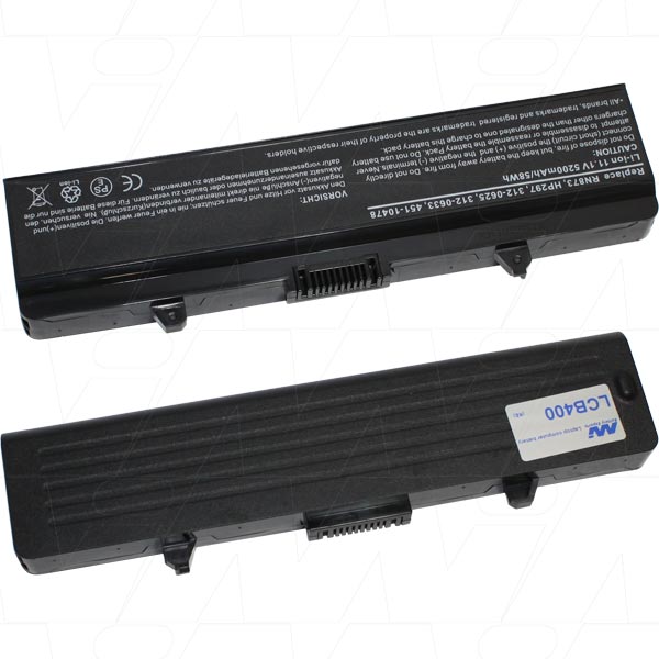 MI Battery Experts LCB400 48.8Wh Lithium-Ion Laptop Battery - Professional-Grade 11.1V 4.4Ah Power Solution for Extended Mobile Computing (306.5g)