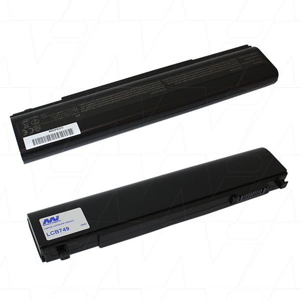 MI Battery Experts LCB749 Professional-Grade Lithium-Ion Laptop Battery - 56.2Wh, 5.2Ah, 10.8V, 320g, All-Day Power